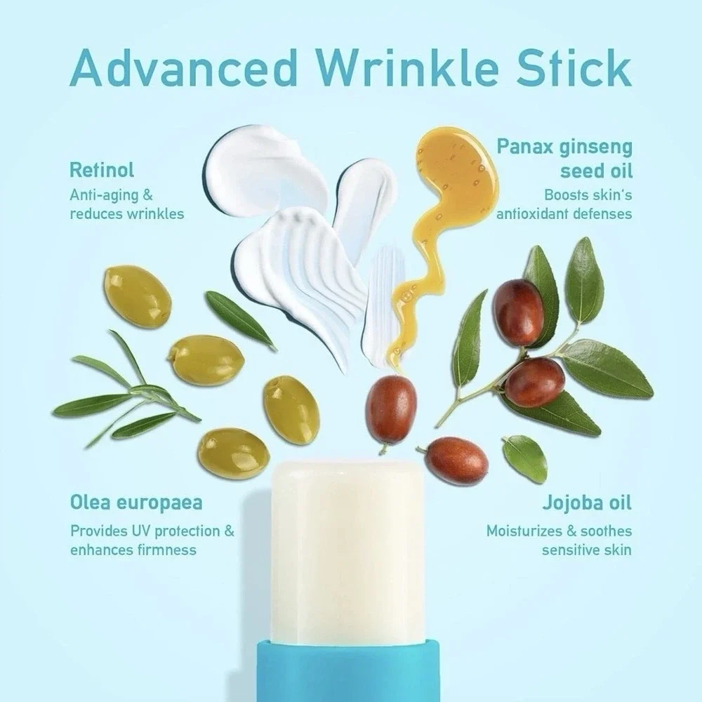 Retinol Moisturizer Stick for Face: 3 in 1 Anti‎ Aging Hydrating Multi-Balm-CR2